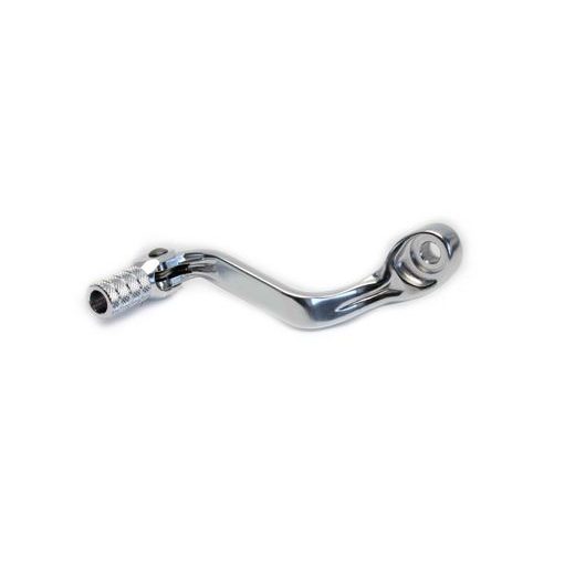 GEARSHIFT LEVER MOTION STUFF 838-01010 SILVER POLISHED ALUMINUM