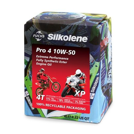 MOTOROVÝ OLEJ SILKOLENE PRO 4 10W-50 - XP 4 L