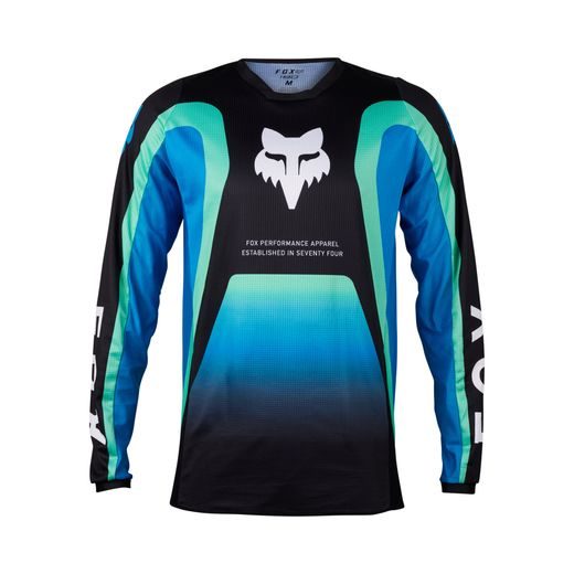 FOX 180 BALLAST JERSEY - BLACK/BLUE MX24