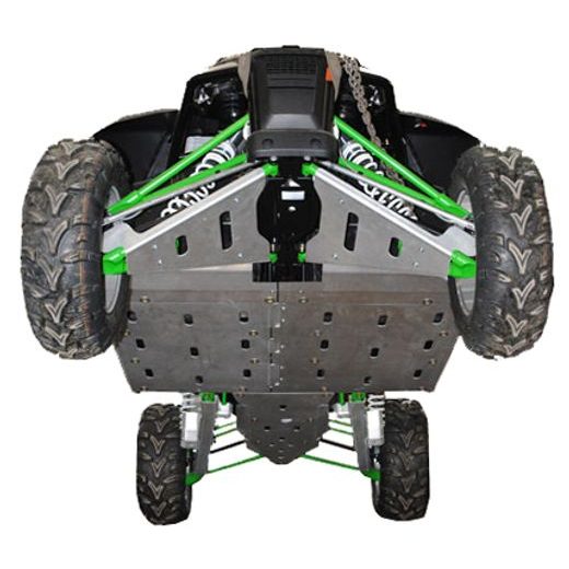 RICOCHET ATV ARCTIC CAT WILD CAT 2013-16, COMPLETE SKID PLATE SET