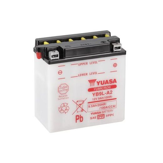 YUMICRON BATTERY NO ACID YUASA YB9L-A2