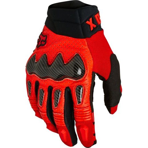 BOMBER GLOVE CE - FLUO RED MX22