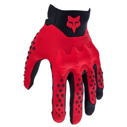 FOX BOMBER LT GLOVE CE - FLUO RED MX24