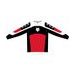 FOX 180 NITRO JERSEY - EXTD SIZES - M, FLUO RED MX24