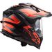 LS2 MX701 EXPLORER ALTER MATT BLACK FL.ORANGE