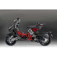 ITALJET DRAGSTER 125 BLACK