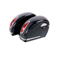 Rigid saddlebag CUSTOMACCES VOYAGER AR0002N čierna pravý