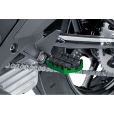 Stupačky bez adaptéru PUIG ENDURO 7587V zelená with rubber