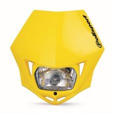 Maska so svetlom POLISPORT MMX Žltá RM 01