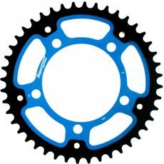 Reťazová rozeta SUPERSPROX STEALTH RST-7:44-BLU modrá 44 zubov,525
