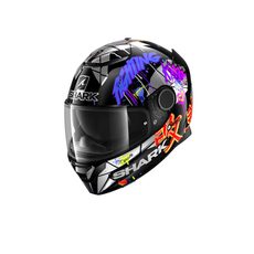 Spartan Replica Lorenzo Catalunya GP Black Red Glitter
