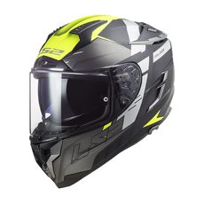 FF327 CHALLENGER HPFC ALLERT Matt Titanium H-V Yellow