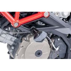 Frame sliders PUIG R12 4706N čierny s šedou gumou