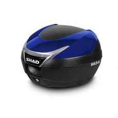Topcase - s farebným krytom SHAD SH34 modrá