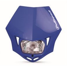 Maska so svetlom POLISPORT MMX modrá Yam98