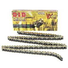VX -x krúžok D.I.D Chain 530VX 1920 článkov zlatá/čierna