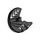 Kryt predného brzdového kotúča so spodným krytom vidlice POLISPORT PERFORMANCE 8151100001 čierno/čierna