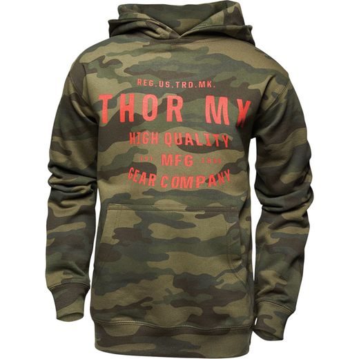 THOR JUNIOR CRAFTED FOREST CAMO PULLOVER