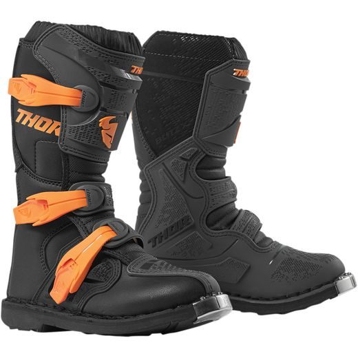 JUNIOR BLITZ XP CHARCOAL/ORANGE BOOT