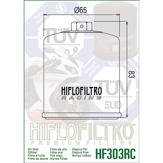 OLEJOVÝ FILTER HIFLOFILTRO HF303RC RACING