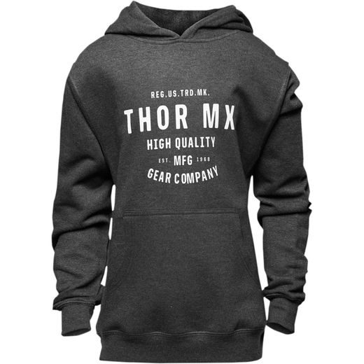 THOR JUNIOR GIRL'S CRAFTED CHARCOAL PULLOVER