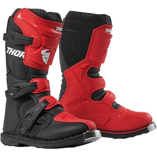 JUNIOR BLITZ XP RED/BLACK BOOT