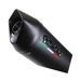 BOLT-ON SILENCER GPR FURORE T.50.FUNE MATTE BLACK INCLUDING REMOVABLE DB KILLER