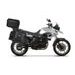 SET OF SHAD TERRA TR40 ADVENTURE SADDLEBAGS AND SHAD TERRA ALUMINIUM TOP CASE TR55 PURE BLACK, INCLUDING MOUNTING KIT SHAD BMW F650GS/F700GS/F800GS