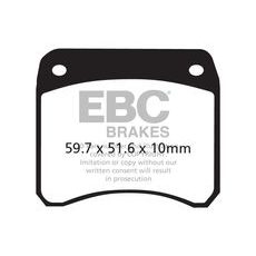 Brzdové obloženie EBC GPFAX016HH