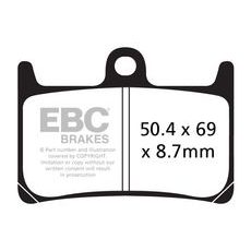 Brzdové obloženie EBC EPFA380HH