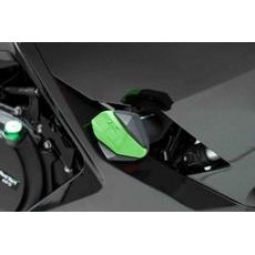 Spare rubber end protector PUIG R12 6378V zelená