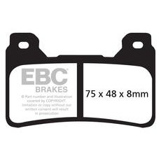 Brzdové obloženie EBC EPFA390HH