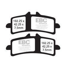 Brzdové obloženie EBC GPFAX447HH