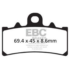 Brzdové obloženie EBC EPFA606HH