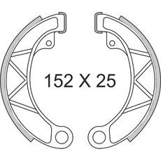 Brzdové čeľuste RMS 225120601