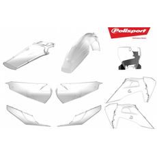Sada plastov POLISPORT clear 18
