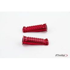 Footpegs without adapters PUIG R-FIGHTER 9192R červené