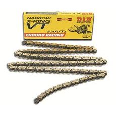 Závodný reťaz enduro D.I.D Chain 520VT2 (520ERVT) 1920 článkov zlatá/zlatá