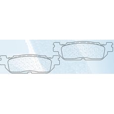 Brzdové obloženie CL BRAKES 3095 MSC
