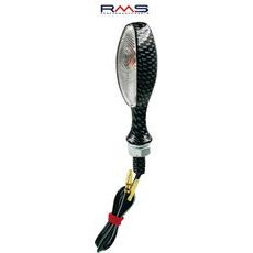 Blinkr RMS 246480080 karbonový vzhled, průhledné sklo Homologace