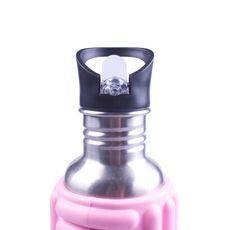 Masážní outdoorová láhev Sportago Garrafa - růžová