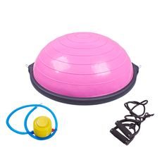 Balanční podložka Sportago Balance Ball - 63 cm růžová