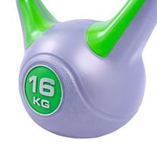 Vinylové činky Sportago Kirby 2x5kg, zelená