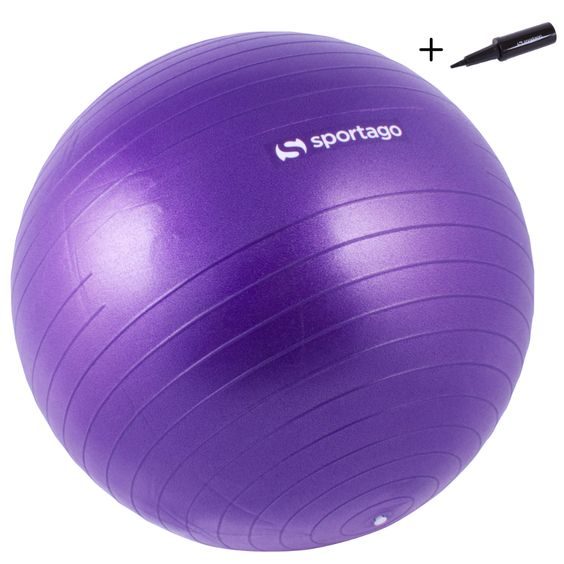 Gymnastický míč Sportago Anti-Burst 85 cm, včetně pumpičky