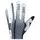 MX rukavice iXS LIGHT-AIR 2.0 X43319 šedo-bílo-černá XL