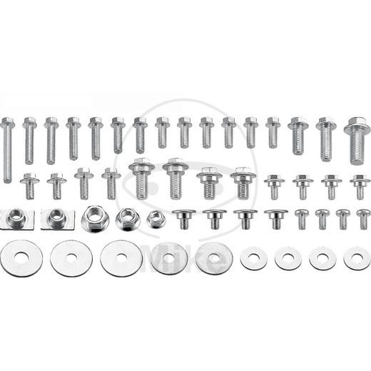 ASSORTED FASTENERKIT JMP 50 KUSŮ