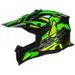 CROSS HELMET IXS IXS363 2.0 X12045 BLACK MATT-YELLOW FLUO-GREEN FLUO XS