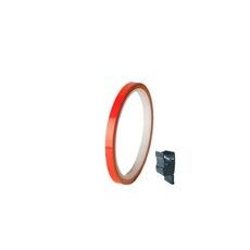 Linka na ráfik PUIG 4542X orange reflective 7mm x 6mm (s adaptérom)