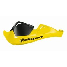 Chrániče páček POLISPORT EVOLUTION INTEGRAL s montážní sadou (Ø22 mm) žlutá RM 01