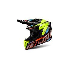přilba TWIST Iron, AIROH (černá/žlutá/oranžová)